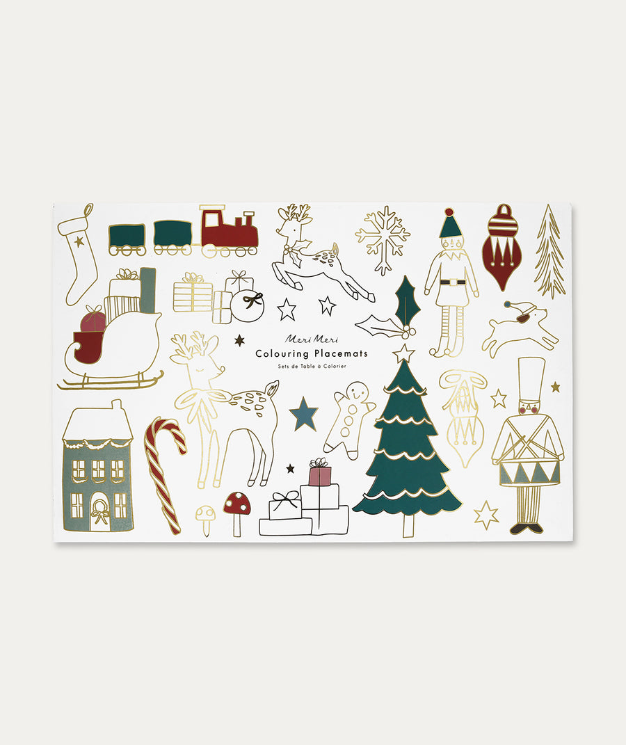 Christmas Colouring Placemats - Multi