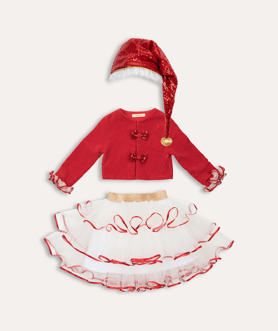 Santa's Little Helper Costume - Red