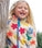 Zipped Ted Fleece Jacket - Flower Pop