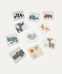 Baby Contrast Card 10 Pack - Deer friends mix