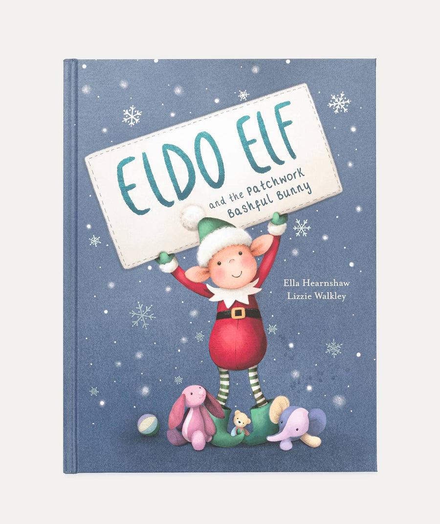 Eldo Elf and the Patchwork Bashful Bunny Book - Multi