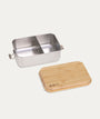 Lunchbox Stainless Steel Bamboo - Happy Prints