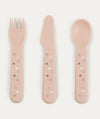 Foodie Cutlery Set - Happy dots Powder