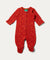 Waffle Organic Babygrow - Hazelnut Stars