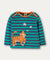 Bobby Applique Top - Iguana/Tiger