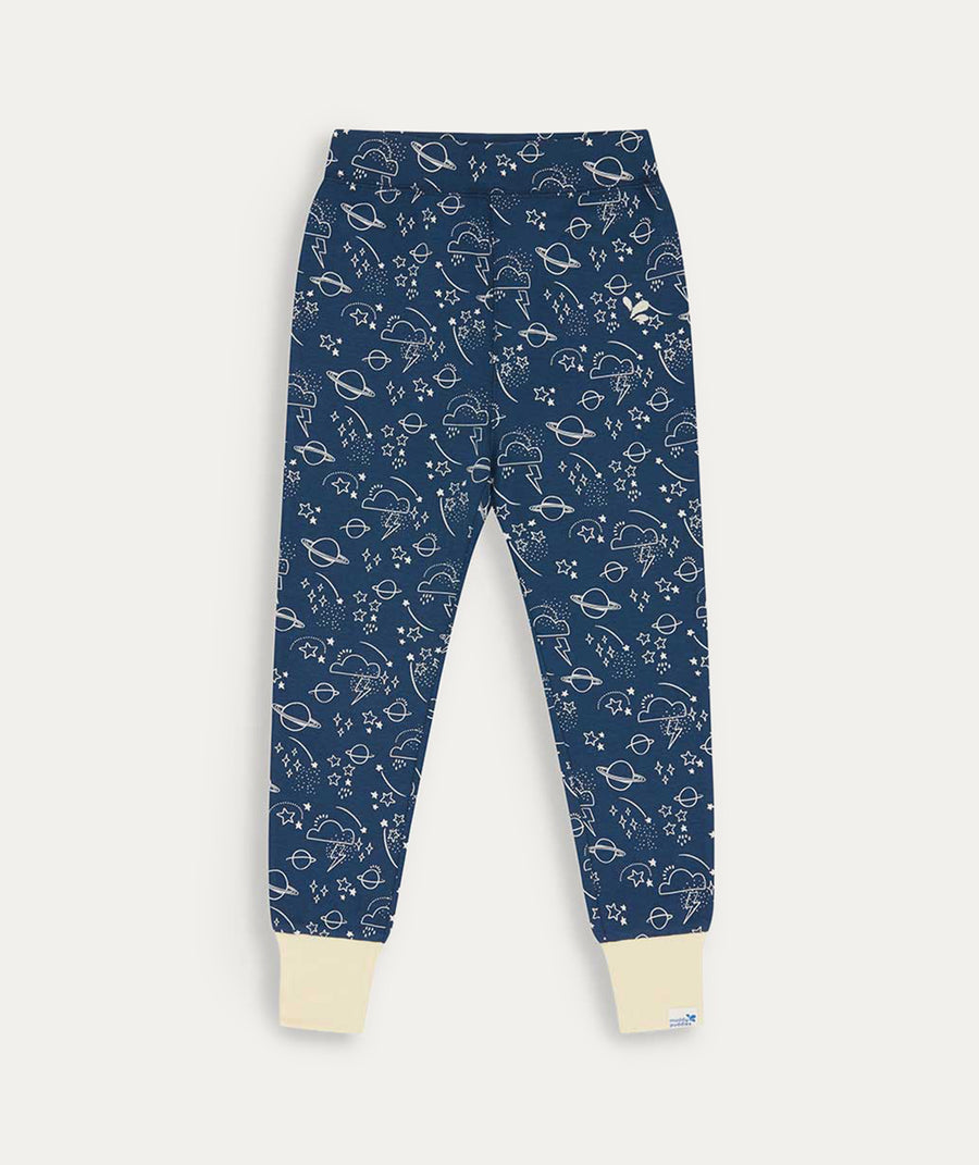 Thermal Base Layer Bottom - Navy Sky