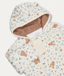 Bear Print Pramsuit - Honey Bear Print