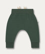 Ribbed Reindeer Jogger - Pine & Reindeer