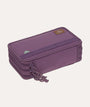 School Triple Pencil Case Unique - Purple