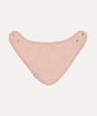 Muslin Terry Bandana Bibs - Powder Pink/Milky/Rust