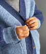 Soft Knit Cardigan - Indigo