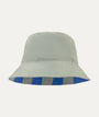 Recycled Bucket Hat -  Blue Stripe