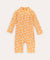 Long Sleeve Sunsuit - Apricot Shell