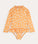 Recycled Long Sleeve Swimsuit - Orange