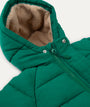 Quilted Recycled Jacket - Green  Alpine