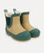 Short Rain Boot - Camel/ Juniper Mix