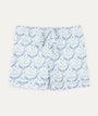 Recycled Swim Trunks -  Bubbles Whale Print