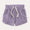 Towelling Shorts: Lavender Grey