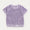 Towelling Short Sleeve Sweatshirt: Lavender Grey