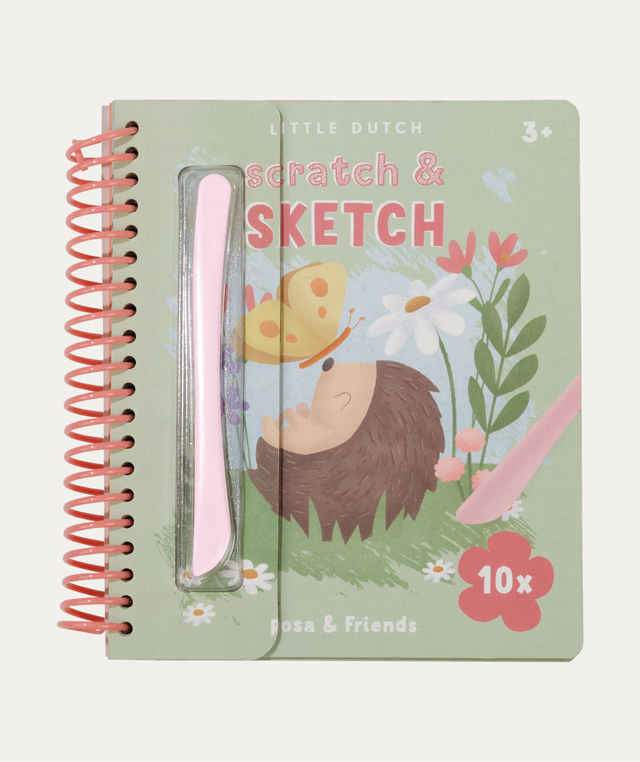 Scratch & Sketch Book - Rosa & Friends