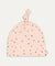 Interlock Beanie - Dots Powder Pink