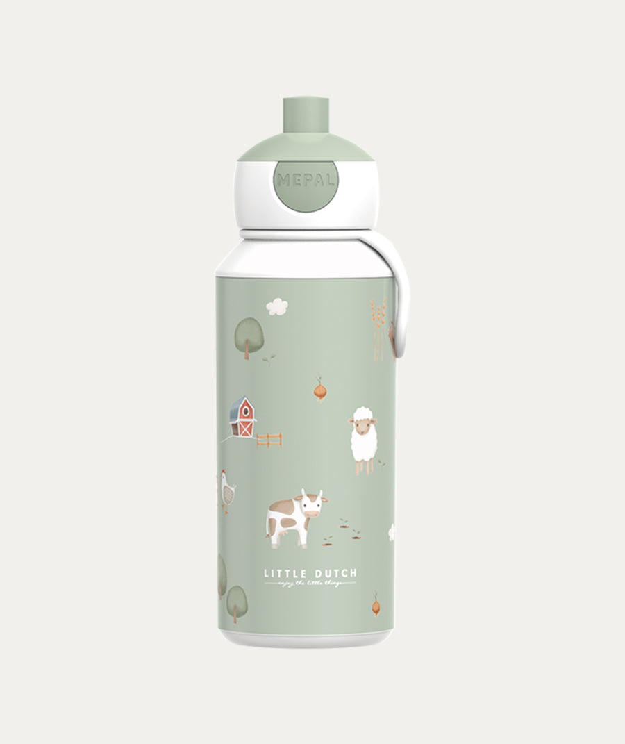 Pop-Up Drinking Bottle - Little Farm