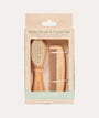 Baby Brush & Comb Set: Beige