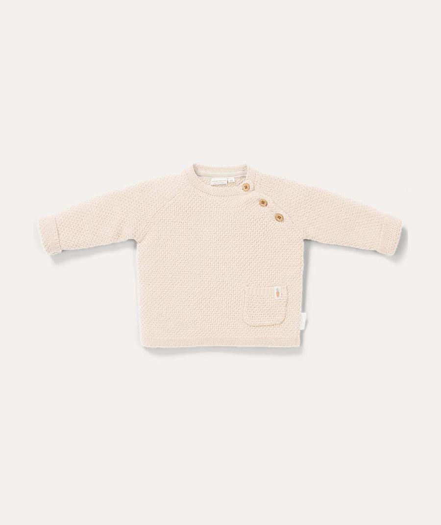 Knitted Sweater - Sand