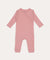 One-Piece Wrap Suit Rib: Vintage Pink