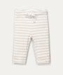 Stripe Trousers - Sand/White