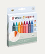 Wax Crayons - 8pcs: Multi