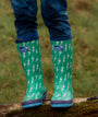 Muddy Puddles Puddle Stomper Wellies - Green