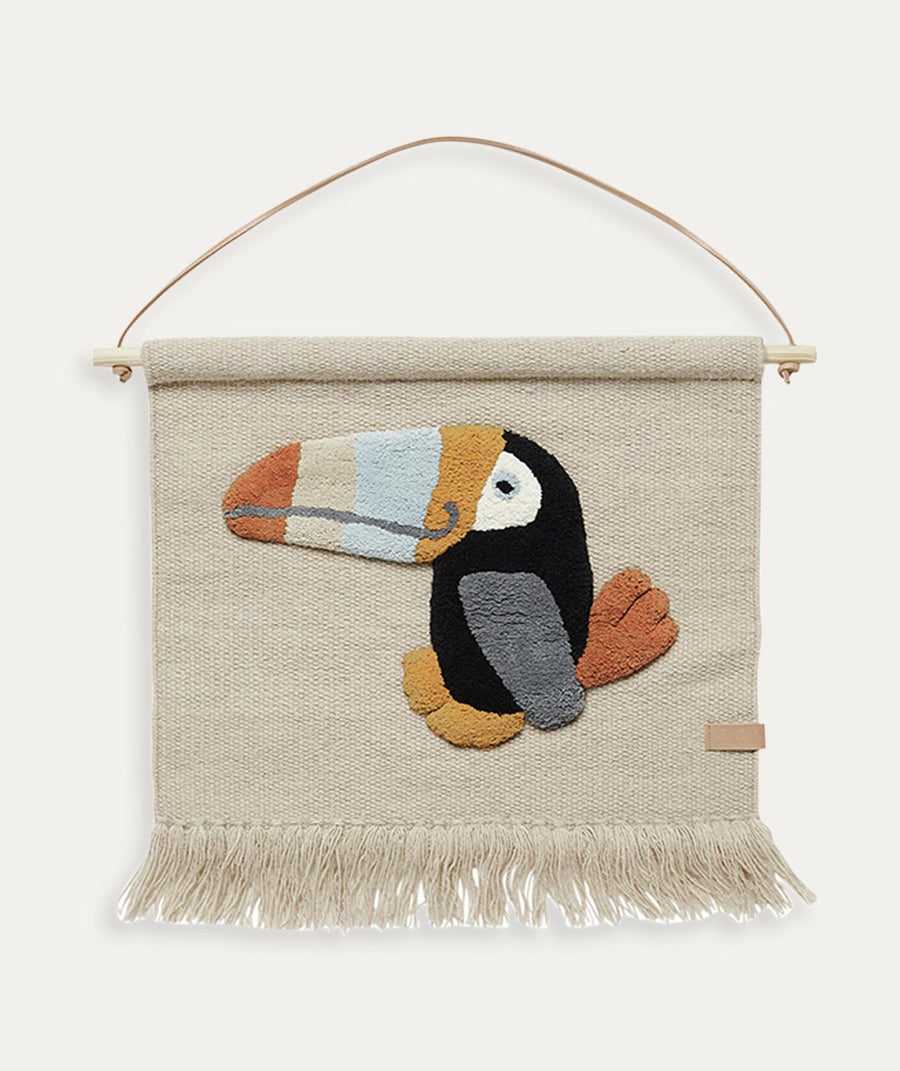 Toucan Wallhanger - Clay