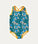 Recycled One Piece Swimsuit - Blue