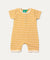 Organic Shortie Romper - Gold