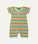 Organic Shortie Romper - Multi