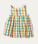 Rainbow Striped Reversible Pinny Dress - Multi