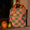 Small Checkerboard Backpack: Sprout Green + Flower Pink