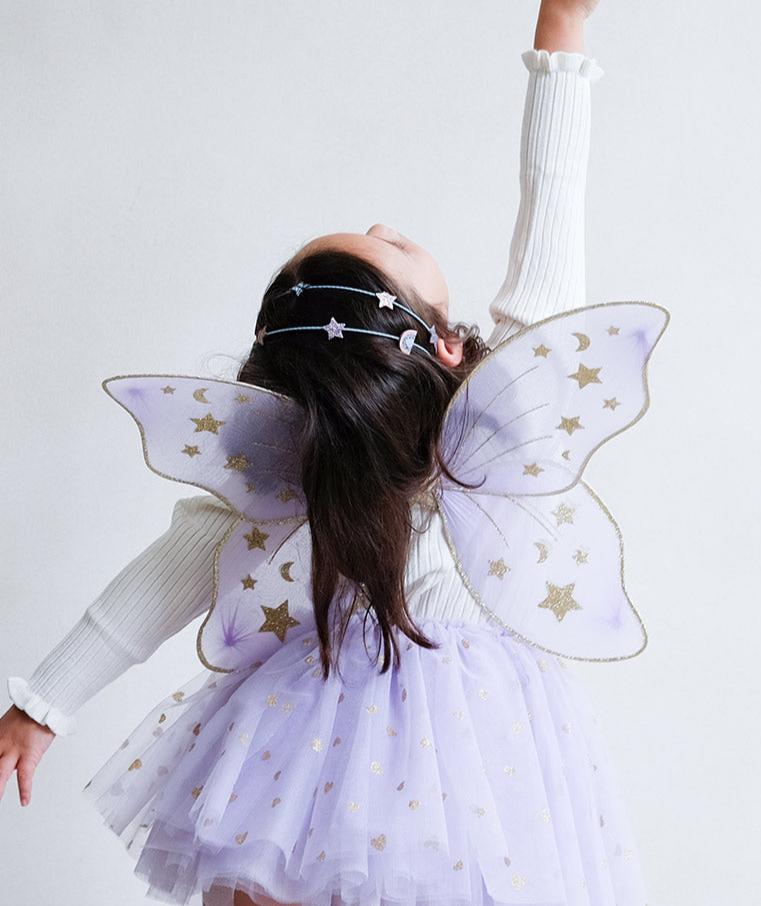 Starry Night Wings  - Lilac