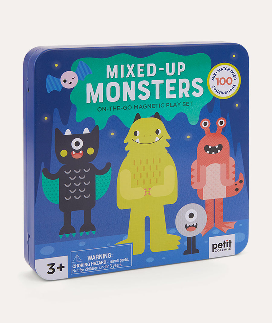 Mix & Match Monsters Magnetic Play Set:Multi