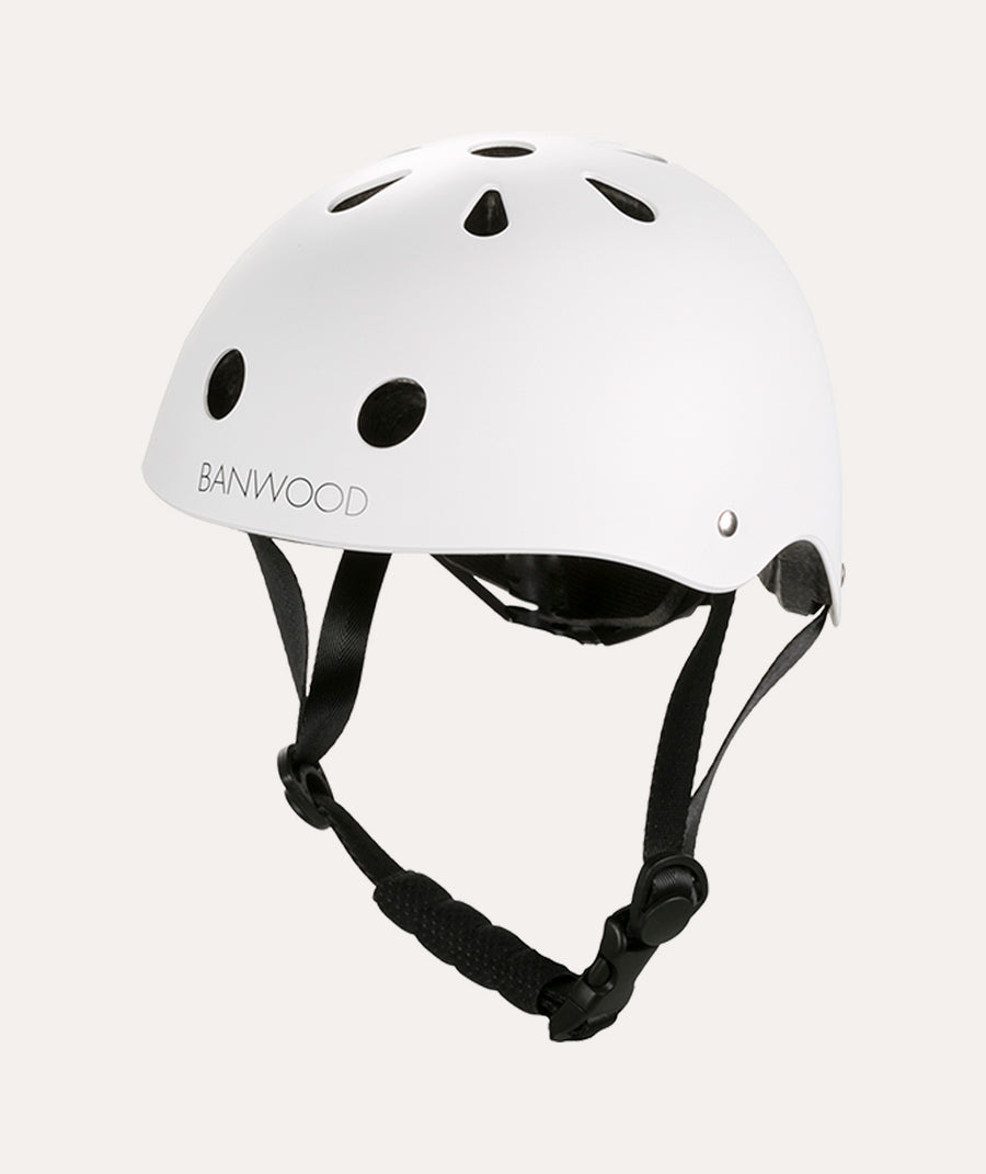 Classic Kids Bike Helmet - White