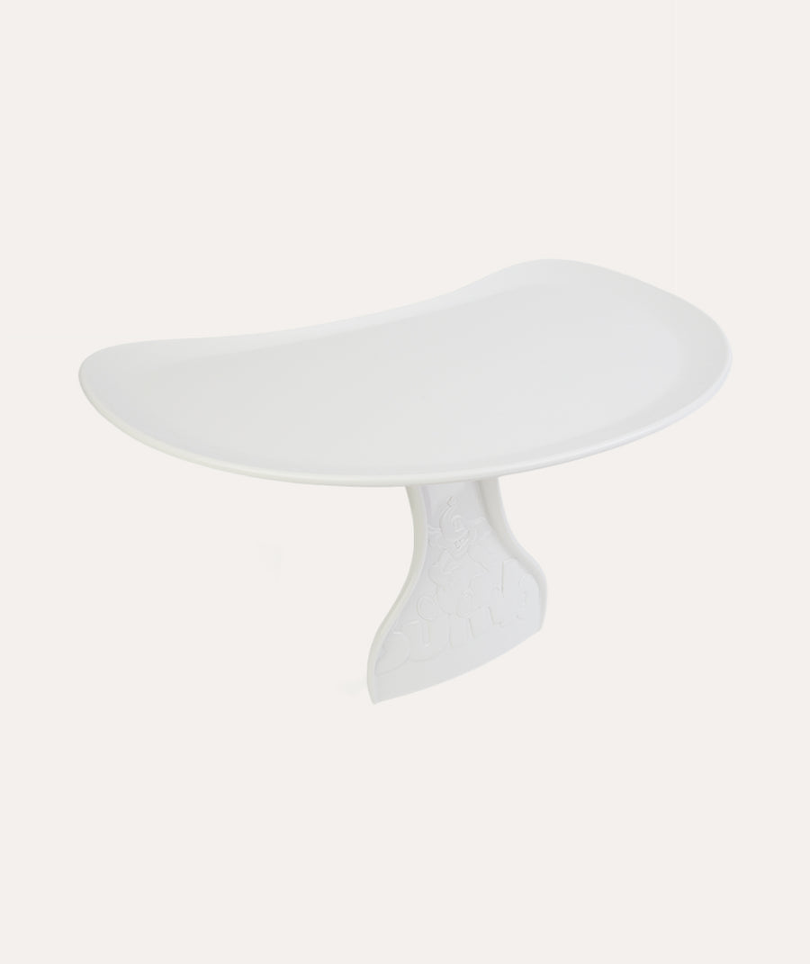 Floor Seat Tray - White