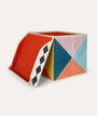 Storage Box With Geometric Pattern:Multi