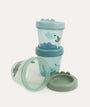 3 Pack Baby Food Containers - Green