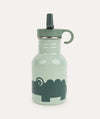 Metal Bottle - Green Croco