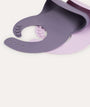 2-Pack Silicone Bibs - Lilac Mix