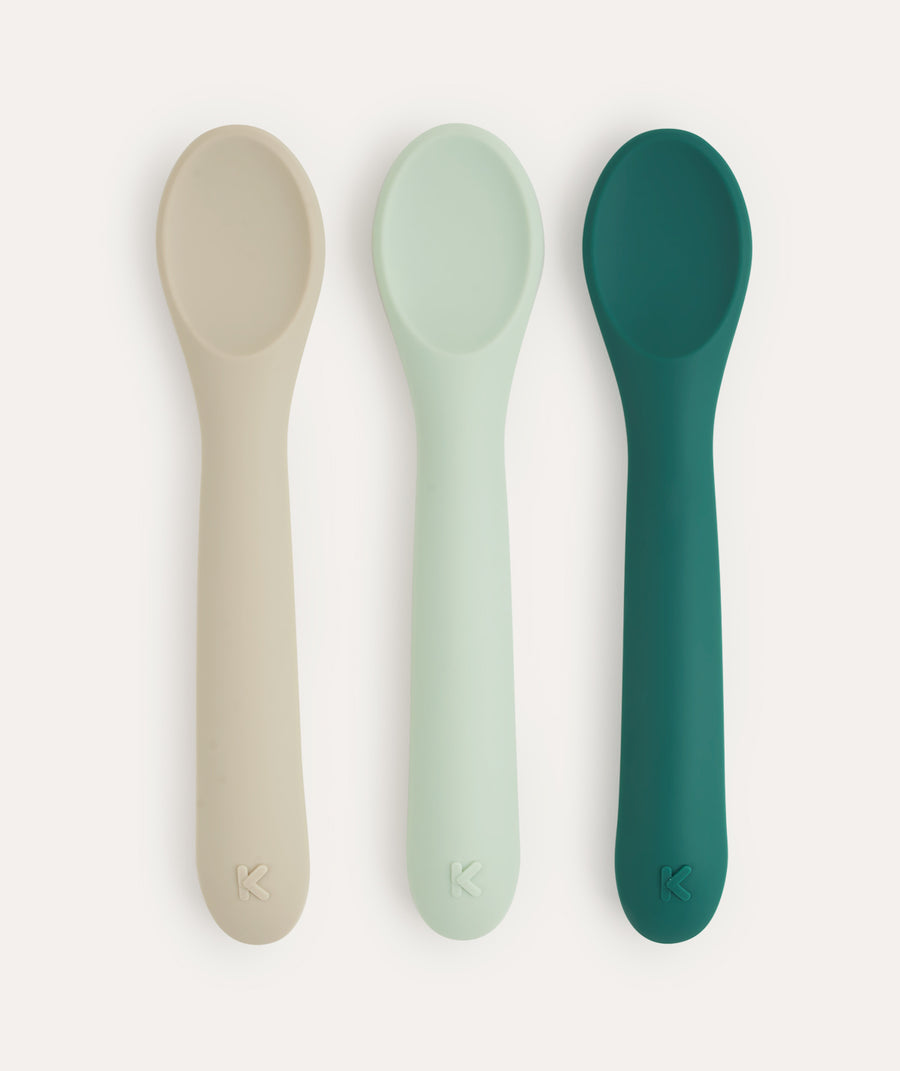 3 Pack Weaning Spoons - Eden Mix