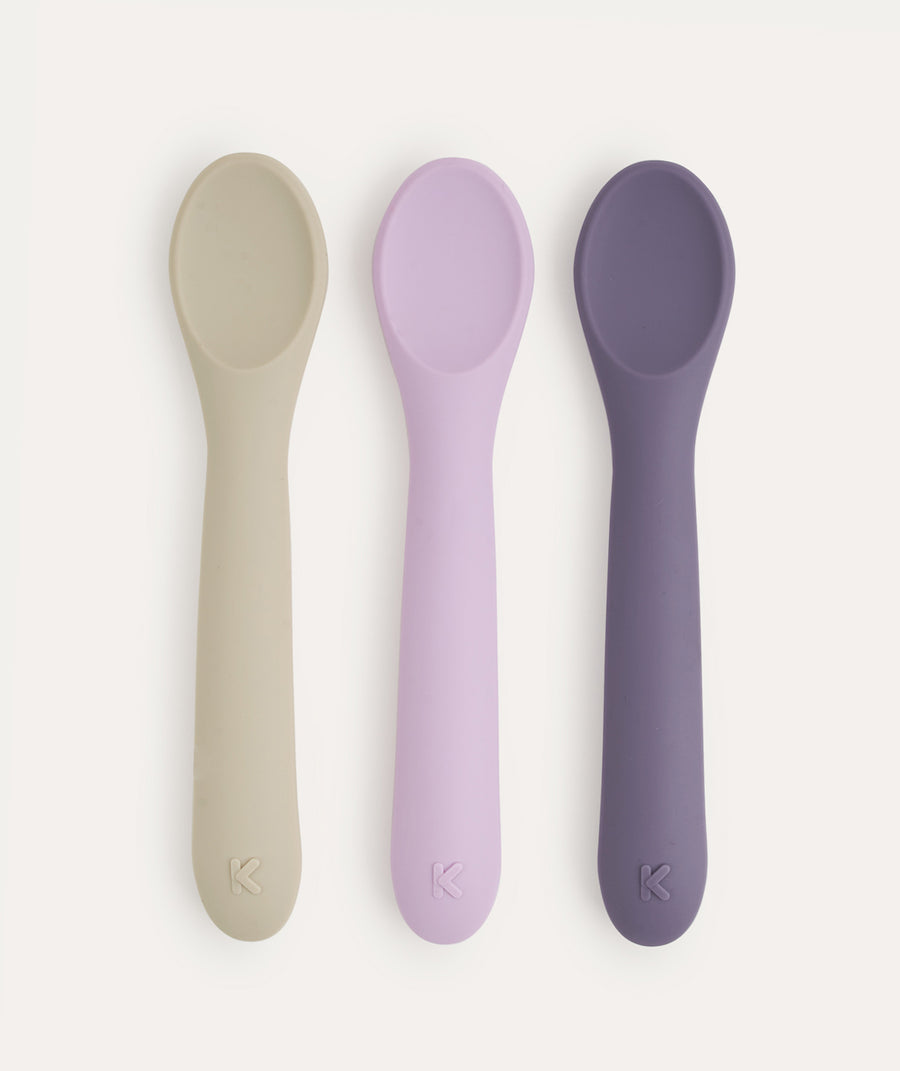 3-Pack Weaning Spoons - Lilac Mix