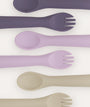 6-Pack Spoons & Forks - Lilac Mix