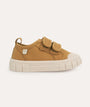 Canvas Trainers - Almond